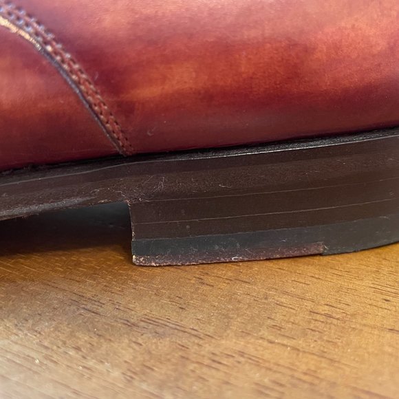 Magnanni Men's Manning monk strap dress shoes (cognac color/size 11 US) - Picture 9 of 16